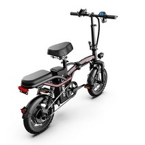 배달 전기자전거 륜전기 자동차 자전거 접이식 소형 운전, 02 48V10A 40KM, 한개옵션1