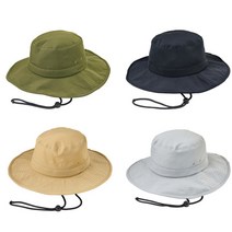 가마가츠 LE-9017 플렉스 브림 햇 모자, 블랙