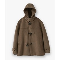 LAFUDGESTORE 울리치 오버핏 하프 더플 코트Saddle Brown Woolrich Overfit Half Duffel CoatSaddle