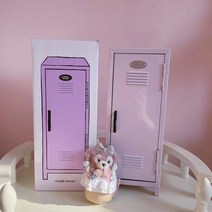 미니락커 철제 화장품 수납장 에뛰드하우스 정리함 캐비넷, 튤립 퍼플, 1개