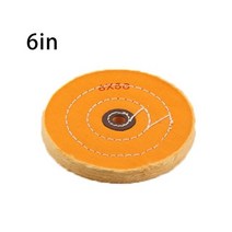 연마 샌딩 연마제 폴리싱 트리머 사포 3-8in 연마 버핑 휠 코튼 린트 천 쥬얼리 미러 연마 휠 50 레이어 연마 도구 345678 인치, 6인치
