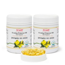 하이웰 달맞이꽃종자유 감마리놀렌산+비타민E 200캡슐 2통, 200.2g