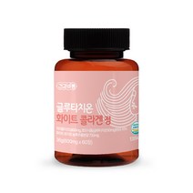 건강바름 글루타치온 화이트 콜라겐 정 트레할로스 덱스트린 에스토니아 600mg 2개월분, 6개월분(60정x4)