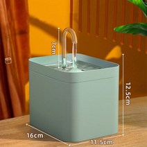 Cat Water Fountain Auto Filter USB Electric Pet Dispenser Drinker Bowl 1.5L Recirculate Filtring for, 02 EU 220V Plug, [02] green