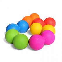 마사지볼 발바닥 목 땅콩 RD-10675 지압볼 폼롤러, 오렌지