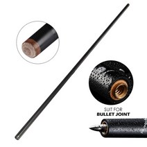 카본큐대 카본 브롬달 모글레이 개인 당구 큐 상대 탄소 섬유 그냥 샤프트 풀 스틱 . . 팁 - 총알 조인트 단일 샤프트, 10.8mm