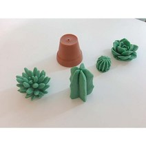 다육이 화분 4종 캔들몰드