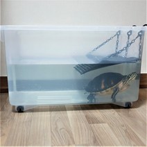 꼬북랜드 대형 거북이 플라스틱 어항 수족관 (일반형), 일반형수조+뉴A타입육지 (세트할인가)
