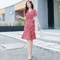 MOSAIRATION여성 봄 여름 드레스 롱원피스