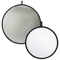 매틴 반사판 실버/화이트 31cm - 국산/휴대간편 - 실내외/스튜디오 촬영시 광원조절 필수품