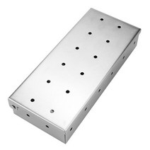 훈연 발생기 도구 세트 훈연칩 참나무장작 훈연기 bbq smoker box gas 그릴 smoker wood chip cold smoke generator 블랙 바베큐 그릴, 하얀