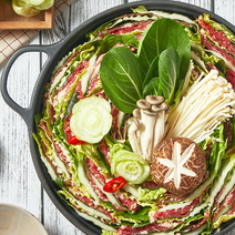 밀푀유나베 밀키트 1인분 2인분 3인분 750g 1580g, 1. 혼자즐기는 밀푀유나베 밀키트 1-2인분, 1개