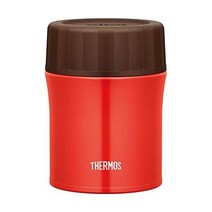 Thermos 써모스 보온 도시락통 죽통 레드 500ml, red_Single Item