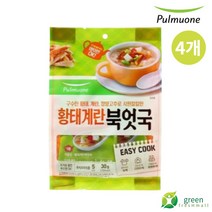 풀무원 황태계란북엇국 40g 5인분, 4개, 8g