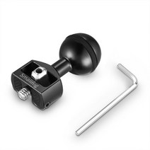SmallRig-1/4-20 스크류 2132B 포함 스몰리그 볼 헤드 암 범용 액세서리 최대 하중 1.5kg, 01 Ballhead