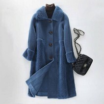 모피 코트 천연 양털 울 재킷 h 모피 오버코트 아우터