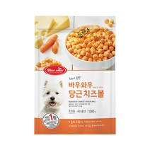 바우와우 당근치즈볼-100g, 단품