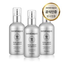 에스테니끄 풍부한 수분 탄력 영양공급 뮤신을 채워줄 달팽이 오리진 100 앰플 120ml, 3개