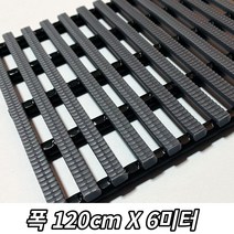 어린이집 유치원 안전사고 예방 미끄럼방지 욕실매트 회색 6M 수영장매트