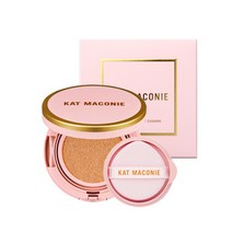 캣매코니 웨어리스 스킨 핏 쿠션 SPF50+ PA+++ 본품, 상세설명 참조, 04. 25호 커스타드