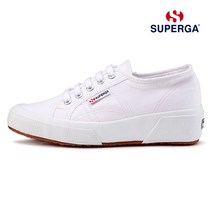[국내 매장판] 수페르가 여성키높이슈즈 2905-COTW LINEA UP AND DOWN S0001J0901 White 351498