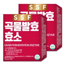 순수식품 곡물 발효 효소 2박스(60포) 프로바이오틱스 김치유산균 역가 수치, 3g, 60개