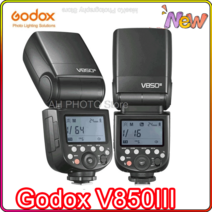 Godox-V850III 76W 2.4G GN60 무선 X 시스템 리튬 이온 배터리 스피드 라이트 캐논 니콘 소니 펜탁스 올림푸스 지원, [01] V850III, [03] For Sony