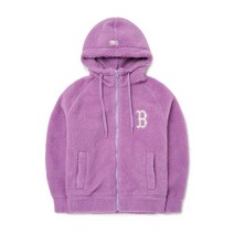 MLB 베이직 후드 후리스 점퍼 B (L.Lavender) 11203613