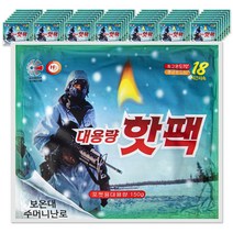 해피데이 포켓형 대용량 핫팩 150g, 145개