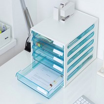 사무실 책상 5단 서류 보관 수납함, 5단 아이보리