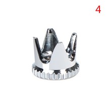 에어스프레이건 무선 스프레이건 자동 에어브러시 커버 캡 액세서리 크라운토마호크중공 응축거리 형상 에어 브러시 팬 캡 폐쇄스패터 캡 에어 캡, 에이4