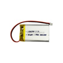 YJ 리튬폴리머배터리 KC인증 충전지 3.7V YJ502540 500mAh, 1개