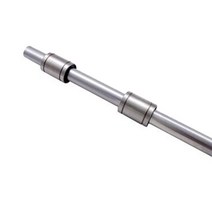 선형가이드 OD 선형 샤프트 실린더 라이너 레일 프린터 축 CNC 부품용 LM10UU 베어링 2 개 포함 10mm 1, 10 550mm_05 with 2PCS LM16UU