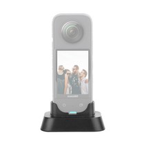 인스타360 X3 전용 스탠딩 베이스 거치대 Insta360 X3 필수 액세서리 악세사리 용품 스탠드, AC-G89-2 (2매) 추가, AC-G94 추가, 휴대용 케이스 추가 안함