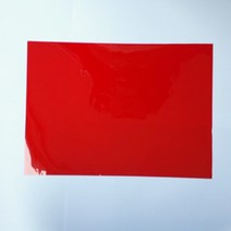 2 개 20x20CM 3D 입체 사진 레드 시안 블루 PET 필름 바인드-종이 안경 사용자 정의 다이 컷 핸드 헬드 디코더 뷰어 프로모션, 01 PET Red Filters