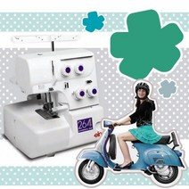 Swiss elna 엘나미싱 264 오버록 인터록겸용 특별사은품(실 포함), 엘나264+특별사은품