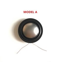 스피커 블루투스 미니 우퍼 8 개/몫 애프터 마켓 25.4mm 티 탄 트위터 다이어프램 보이스 코일 1 인치 리얼 티타늄, [01] MODEL A