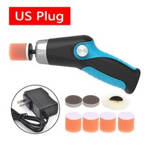 차량광택기 60W 8500RPM Variable Speed Car Polisher Body Scratch Repair Waxing Machine, [02] US Plug