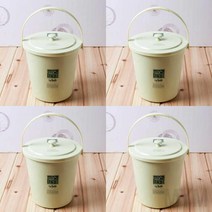 아파트 원룸 청결 주방 음식물 쓰레기통 수거통 3L 가정용음식물쓰레기통 스텐음식물쓰레기통 주방휴지통