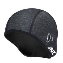 [라이딩윈터캡] 에이엔알 ANR 자전거 라이딩 방한 기모 헬멧 모자 스컬캡, 그레이