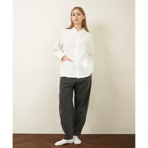 일랑 프리미엄 순면 힐링 생활한복 개량한복 화이트차콜