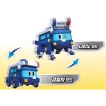공간개념 변신 경찰차 공룡 로봇 주니 어린이날선물 로봇완구 완구 EQ