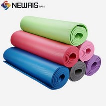 운동매트 홈트레이닝 필라테스 헬스 대형 요가 매트, 핑크