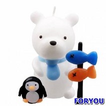 할인샵q23PzE23 (만들기재료)동물나라 백곰 양초 5개묶음 만들기수업 유치원만들기 어린이만들기재료 점토 클레이 양초 초만들기 만들기교재