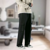 올데이 밴딩 카고 와이드 팬츠 MAJIAYUN