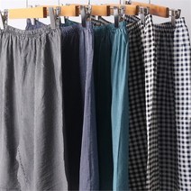 밴딩 인견 패턴 반바지 208J065S 빅사이즈 여성