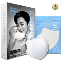 라이브잇 에어데이즈보건용마스크씨타입(KF94)(대형), 화이트, 55개, 10개입