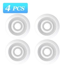 공기질 측정기 복합가스측정기 tuya wifi 에어 박스 co2 미터 voc 가스 감지기 스마트 공기 품질 모니터 자동화 경보 감지기 온도 습도 센서, 4개