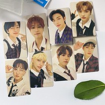 명함용지 하드보드지 6/8 개/대 Kpop IVE 새 앨범 러브 다이브 Photocards 길 잃은 아이 카드 팬 컬렉션 선물, [04] Stray Kids-2
