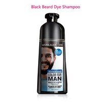 100% 유기농 천연 수염 염색 크림 남성 콧수염 검은 색 염료 왁스 패스트 컬러 케어 색조 기름 포함, [03] Type A